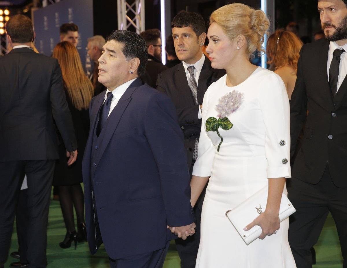 Diego Armando Maradona presente en el