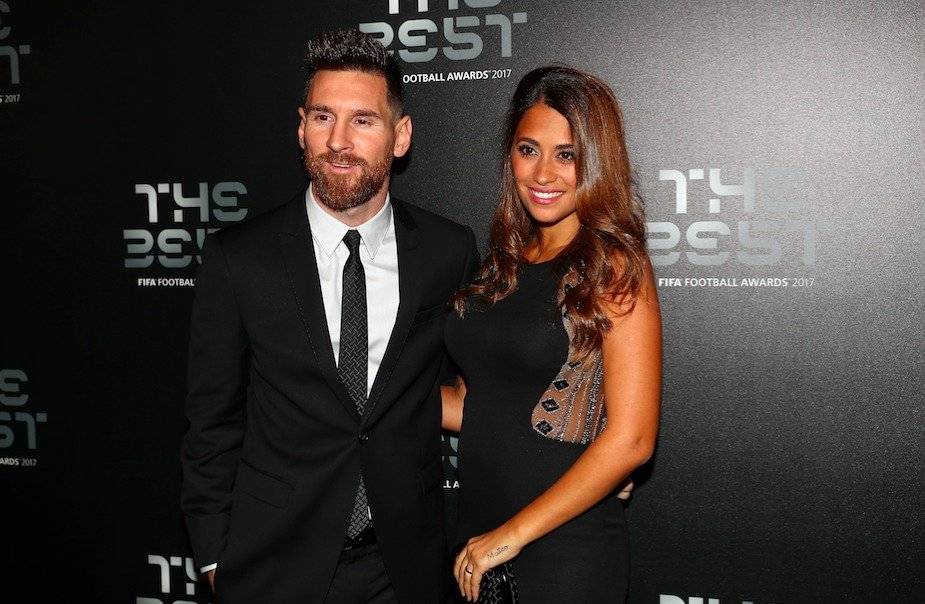 Lionel Messi llega al The Best