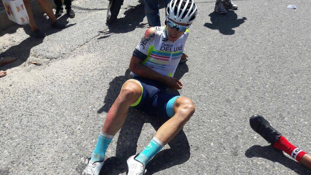 Julio Padilla, uno de los accidentados