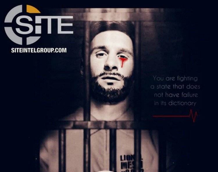 El afiche de Lionel Messi