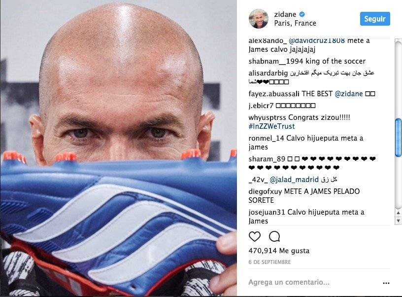 Insultos a Zidane