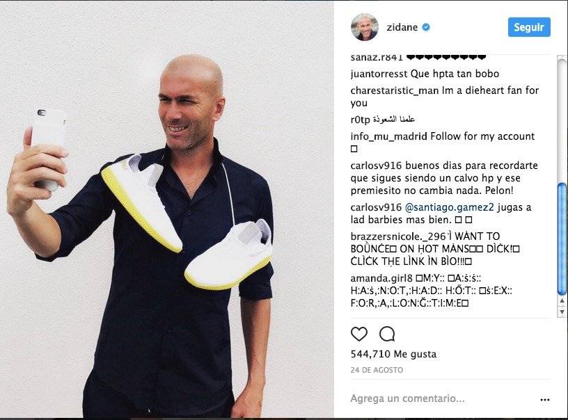 Insultos a Zidane