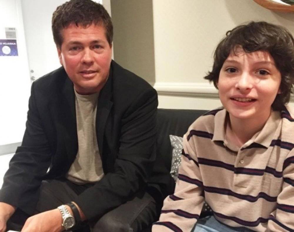 Tyler Grasham y Finn Wolfhard
