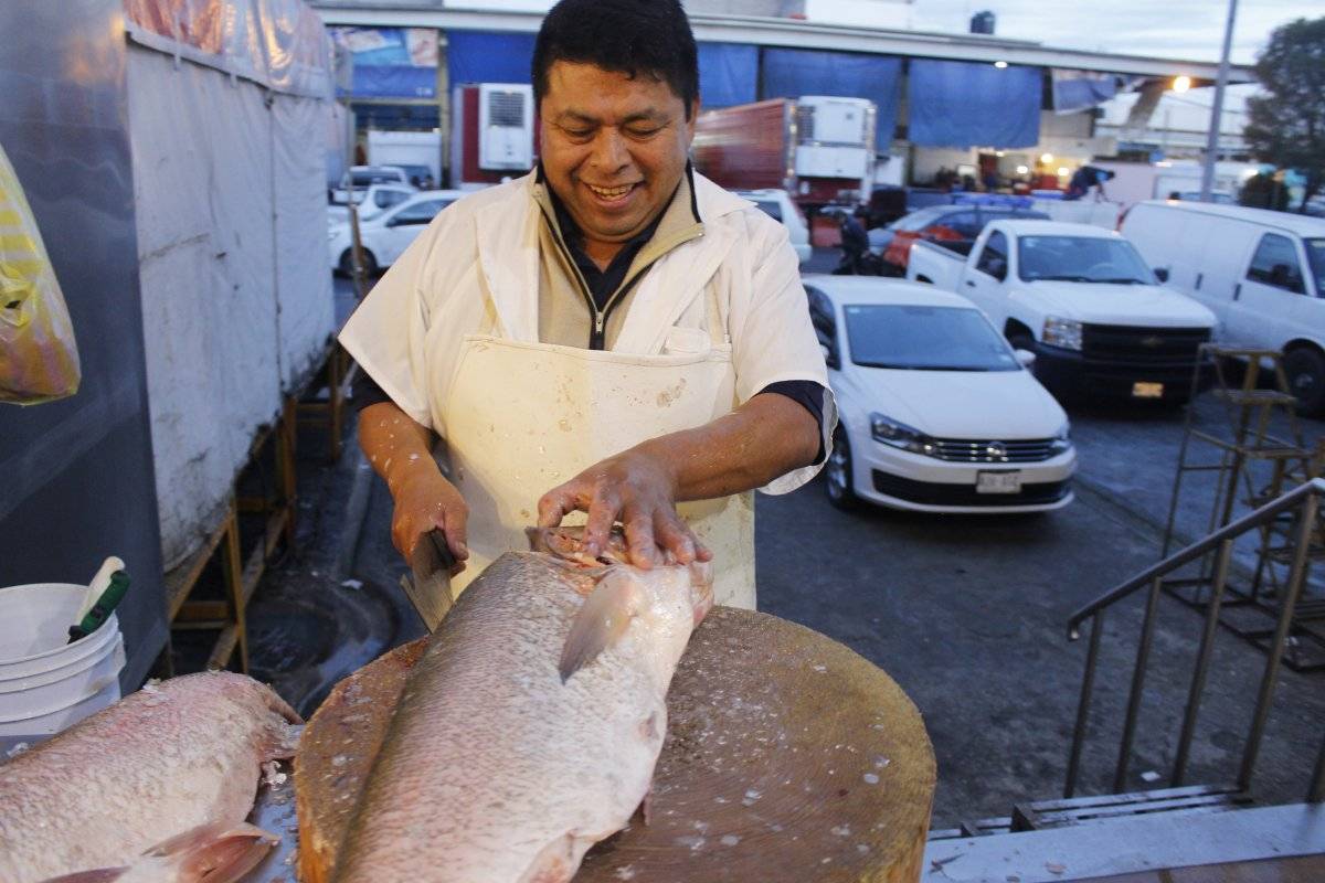 El pescado fresco llega de madrugada a la Nueva Viga