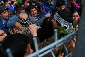 Liberan a presos mapuche