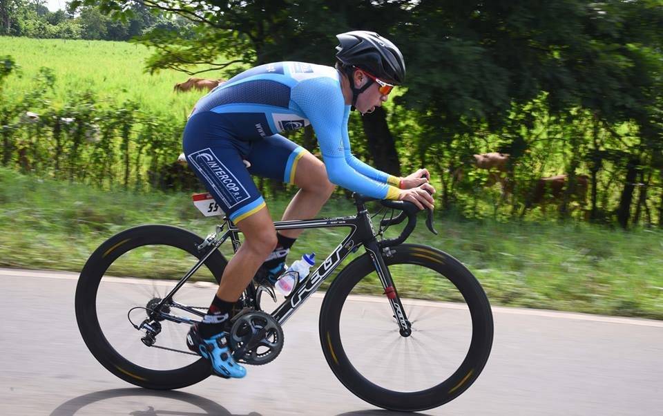 Amilcar durante la Vuelta