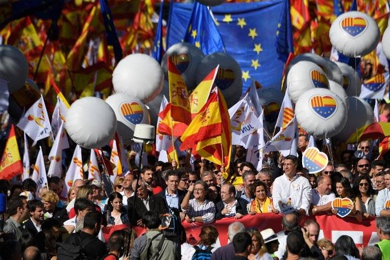 Marcha en Cataluña
