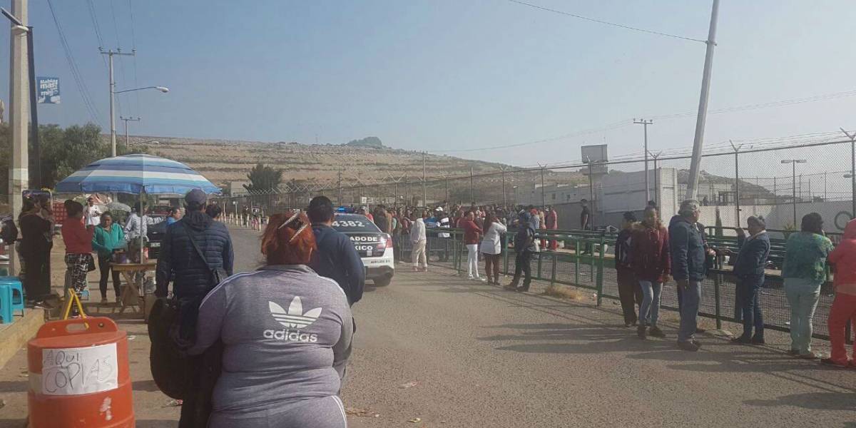 Se registra motín en penal de Chiconautla Edomex