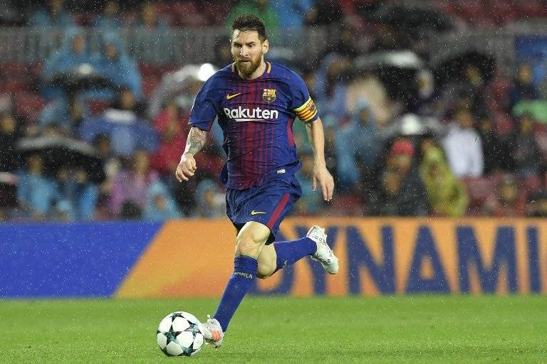 Messi, goleador del Barsa en la Champions