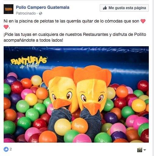 Pantunflas Pollito