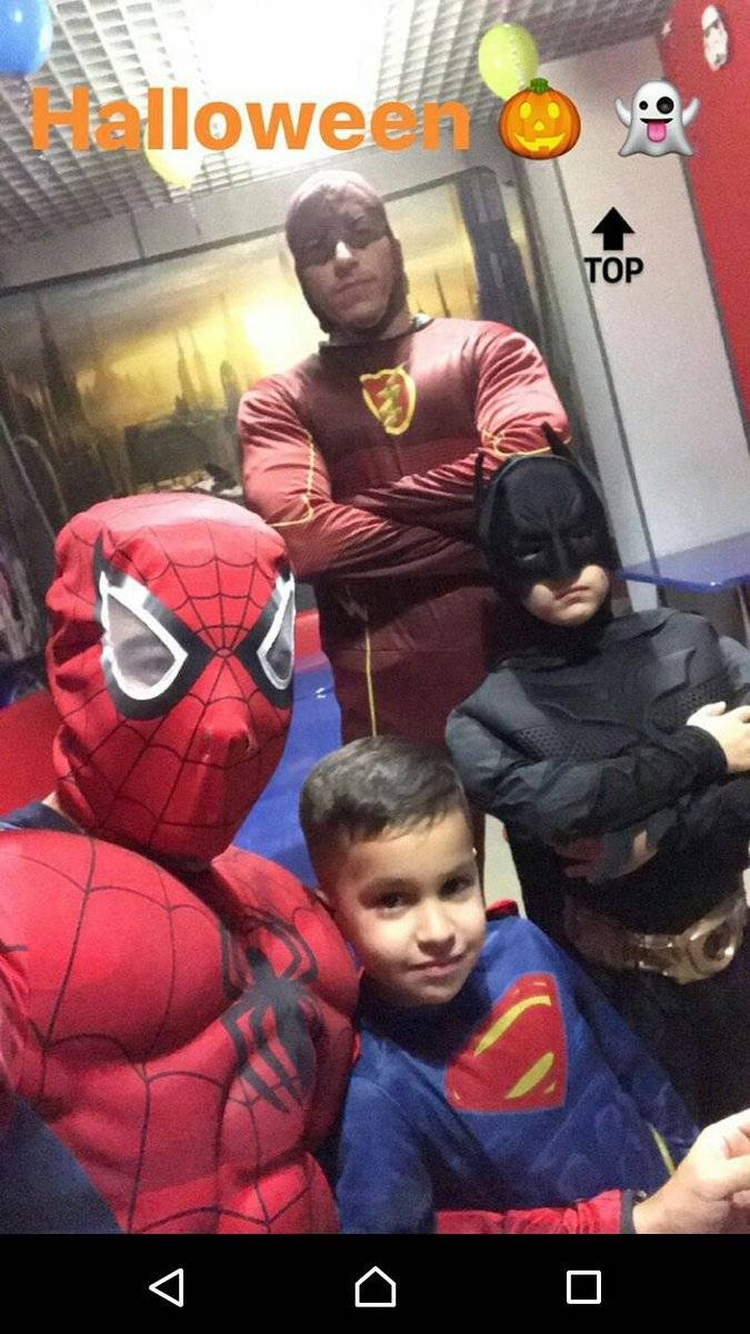 Christian Noboa celebró Halloween/Instagram