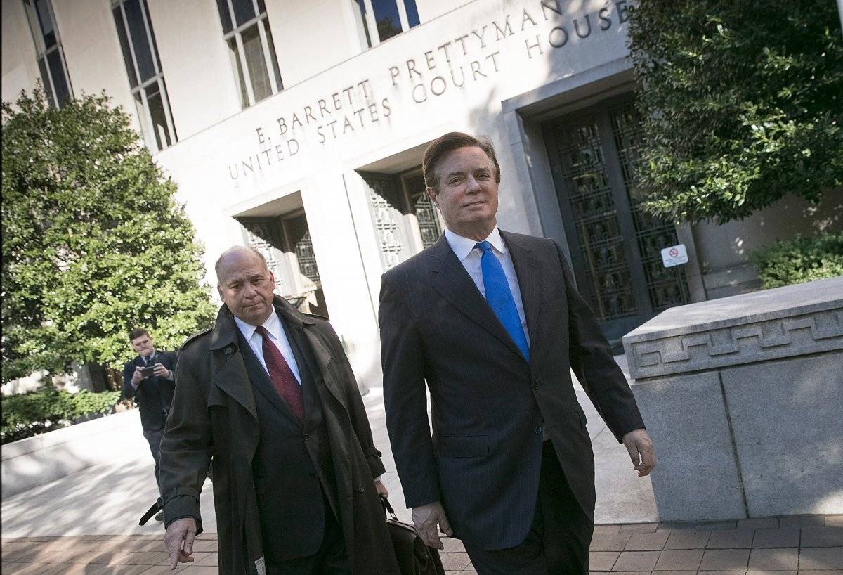 Paul Manafort y Rick Gates.