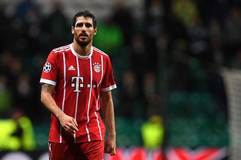 javi Martínez, jugador español del Bayern Múnich