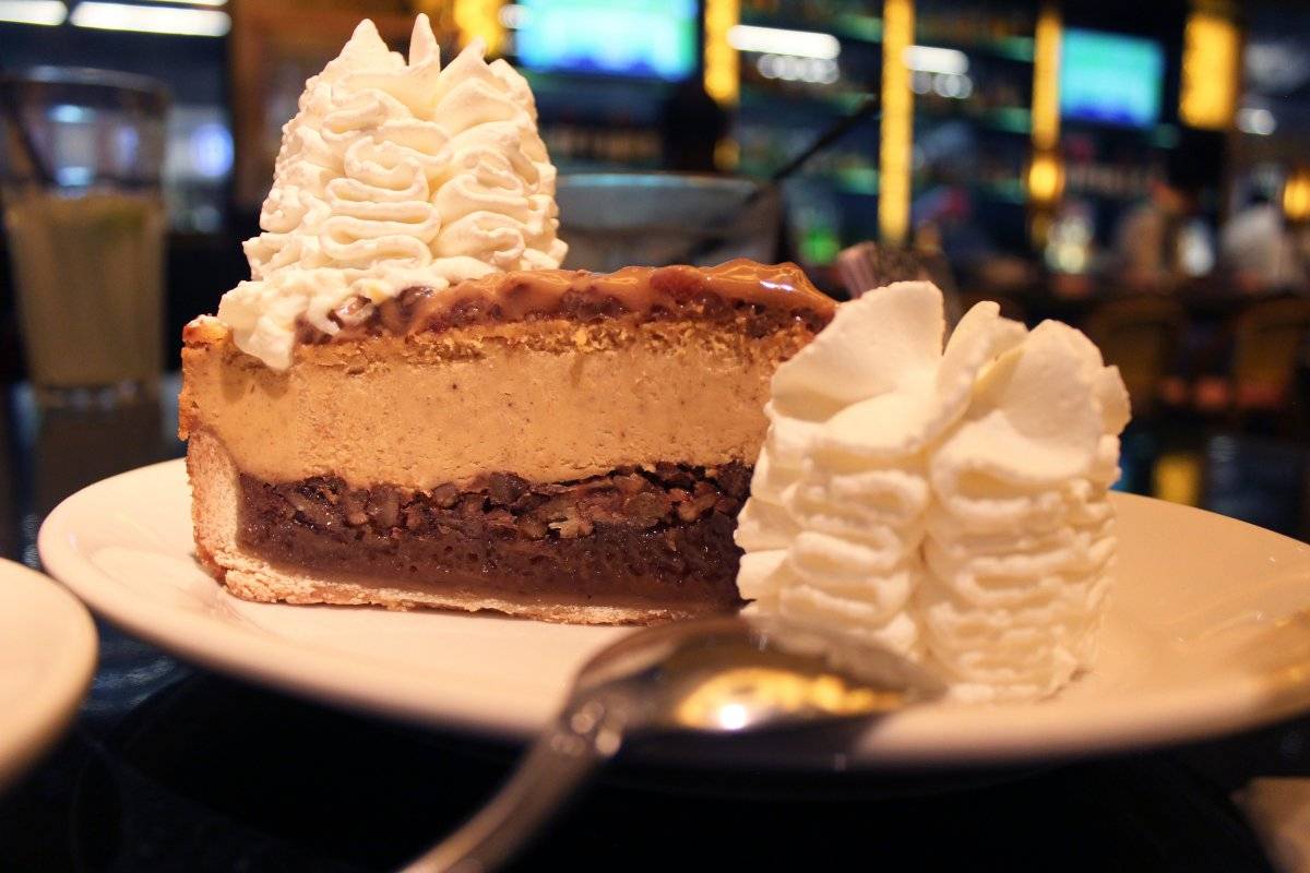 Pumpkin Pecan Cheesecake