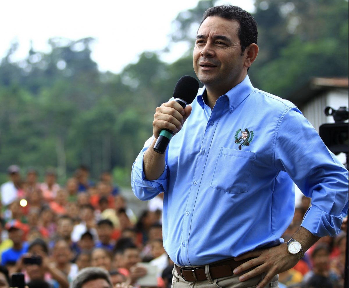 Jimmy Morales, un hombre de clase media