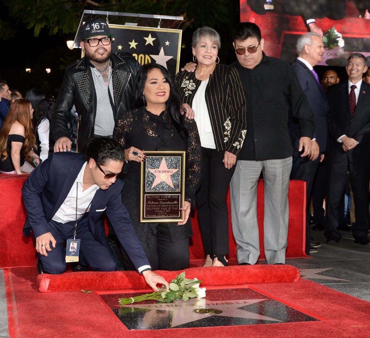 Selena Quintanilla en Paseo de la Fama