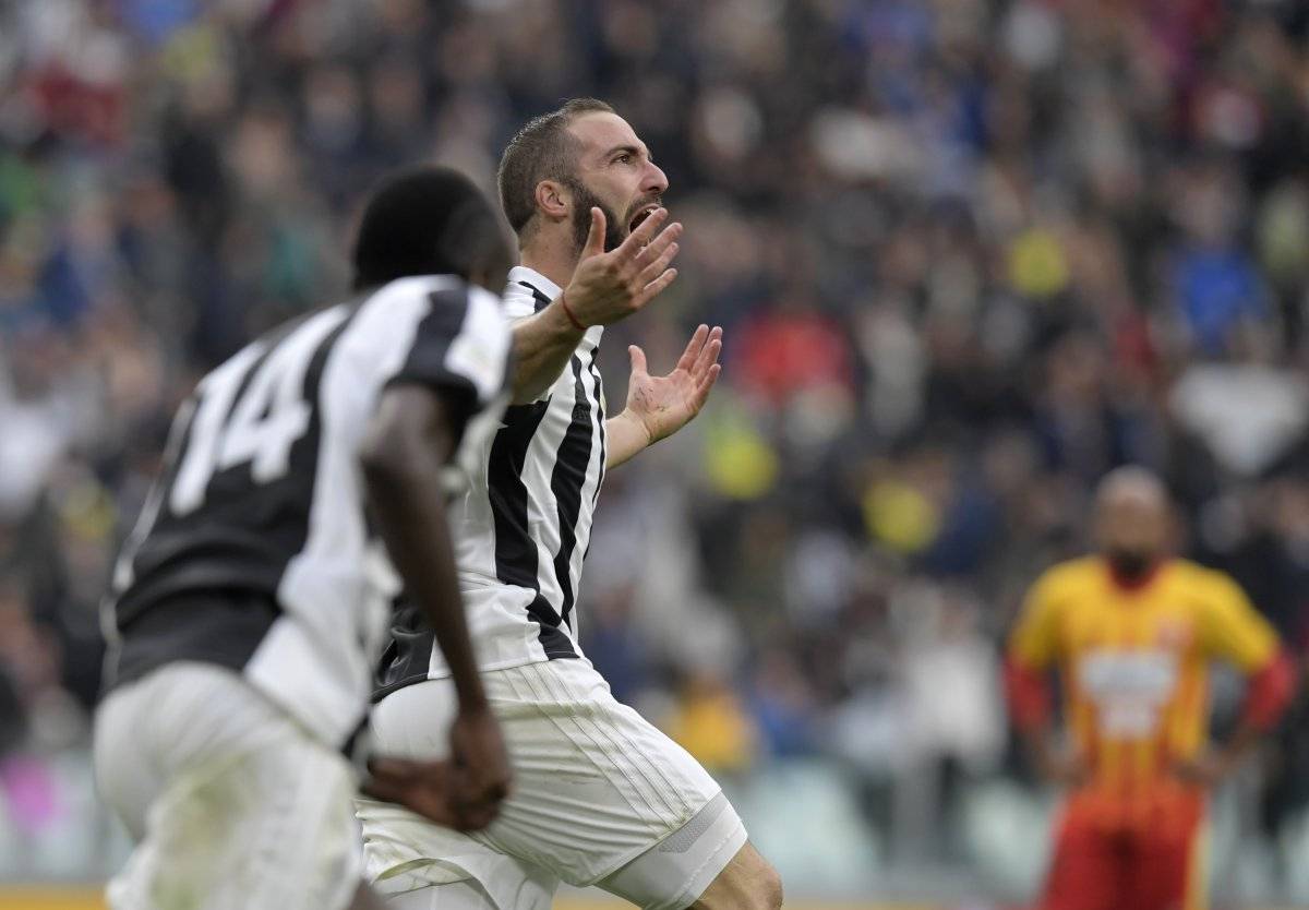 Gonzalo Higuaín es el artillero del equipo juventino.
