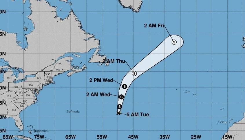 tormenta Rina