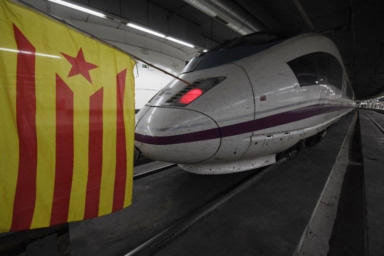 Huelga en Cataluña