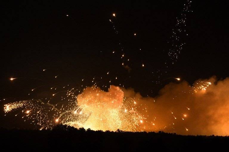 Explosión en Ucrania