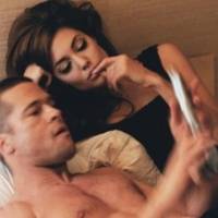 Vanessa Hudgens publicó foto de Brad Pitt y Angelina Jolie juntos