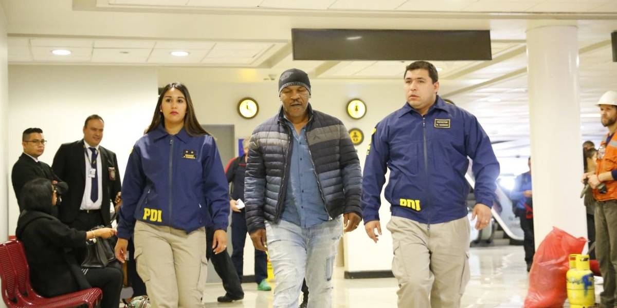 Prohíben a Mike Tyson ingreso a Chile por incumplir ley de migración Prohíben a Mike Tyson ingreso a Chile por incumplir ley de migración