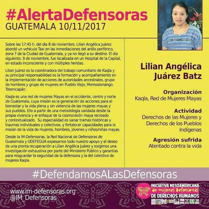 Localizan a Lilian Juárez