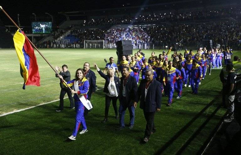 Delegación venezolana en los Juegos Bolivarianos 2017