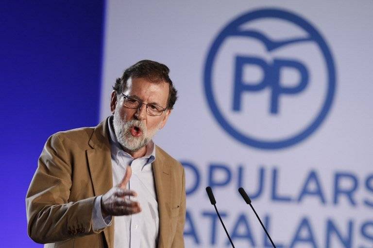 Mariano Rajoy en Barcelona
