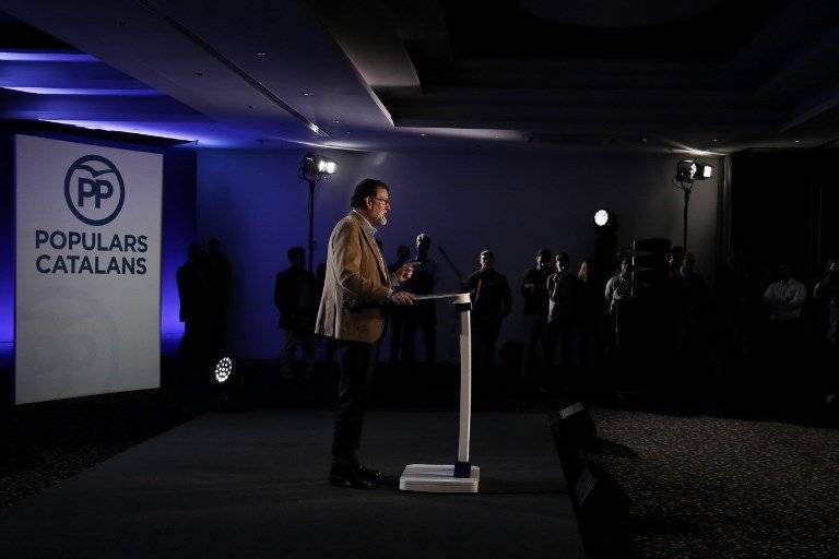 Mariano Rajoy en Barcelona