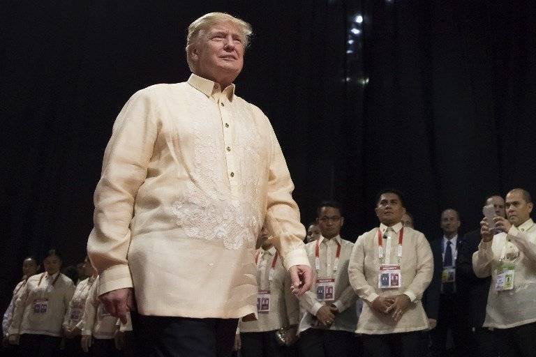 Donald Trump en Asia