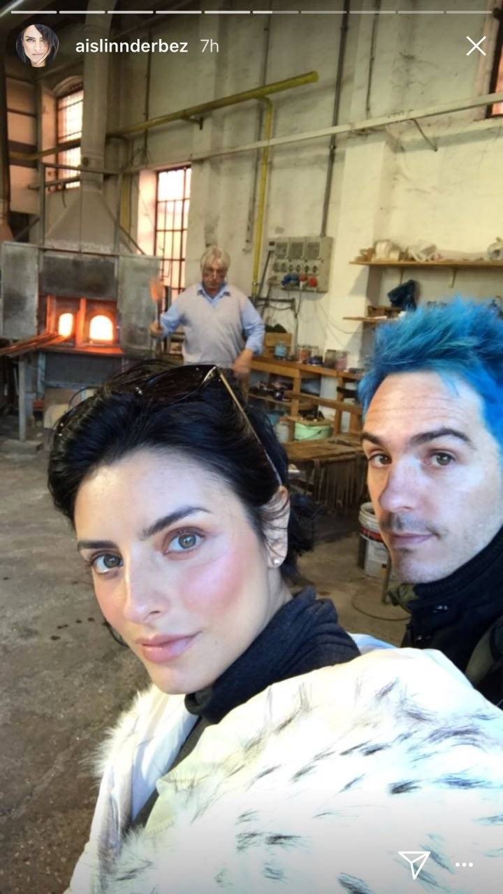 Aislinn Derbez y Mauricio Ochmann