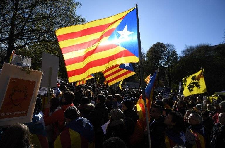 Huelga en Cataluña