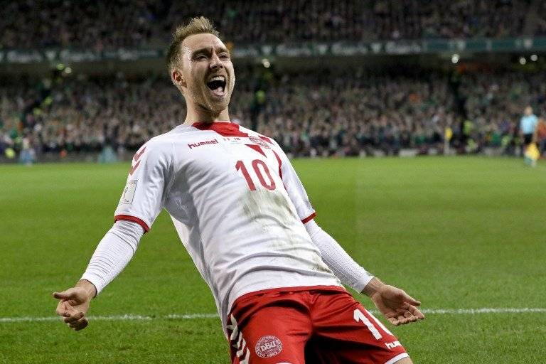 Gol de Christian Eriksen contra Irlanda