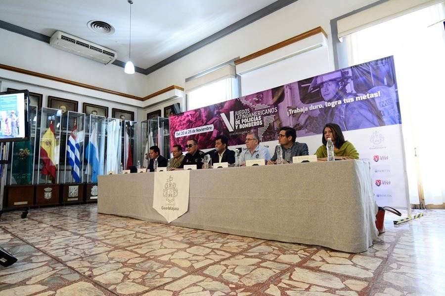 Todo listo para los Juegos Latinoamericanos de Policías y Bomberos