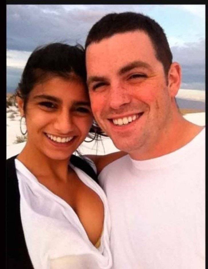 Mia Khalifa y su esposo