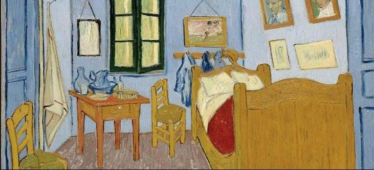 El dormitorio en Arlés de Van Gogh