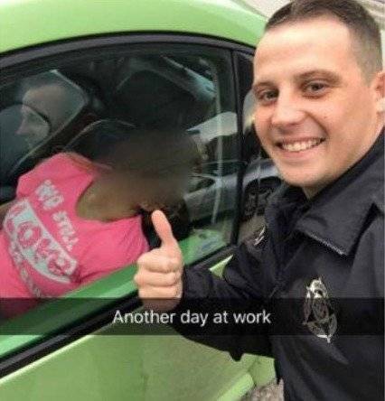 policial Snapchat