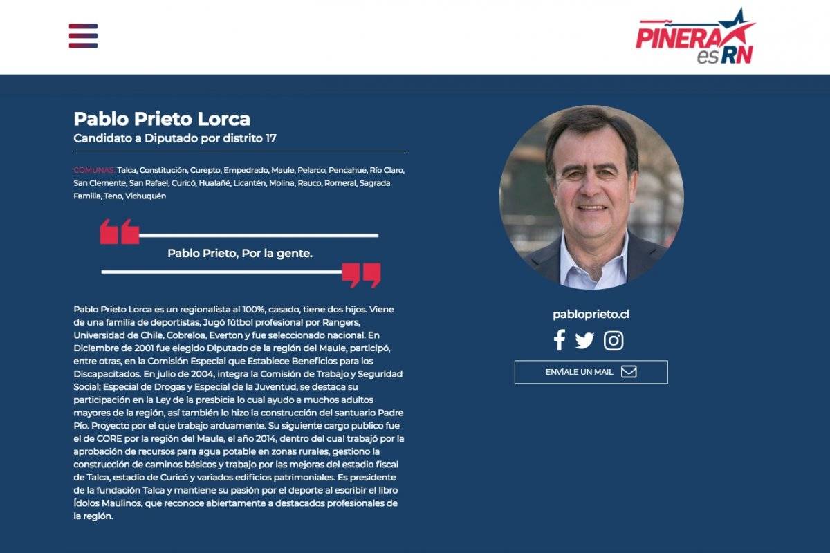 Esposa de David Henríquez lo apuntala como candidato a diputado del PRO