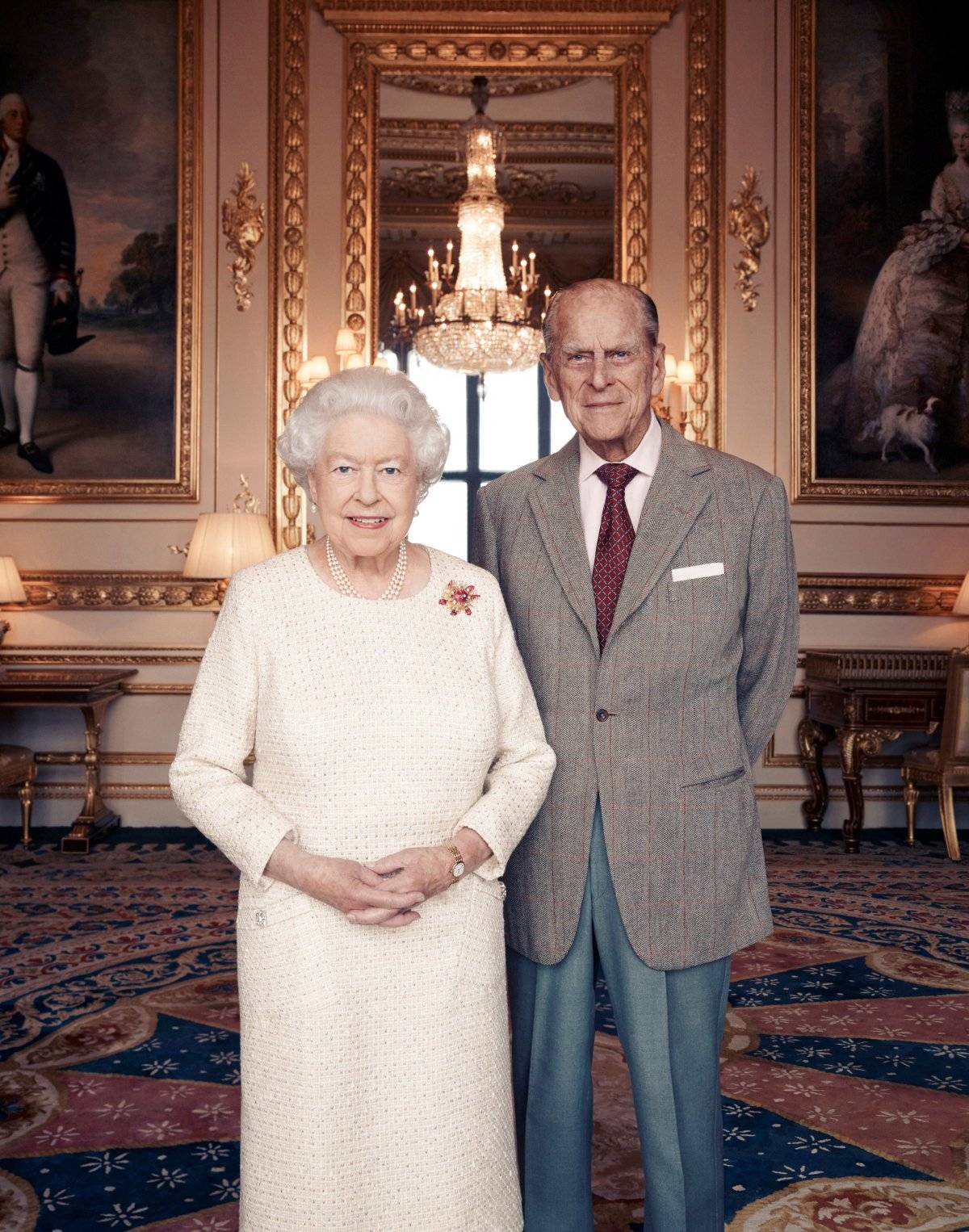 Rainha Elizabeth e príncipe Philip 70 anos de casados