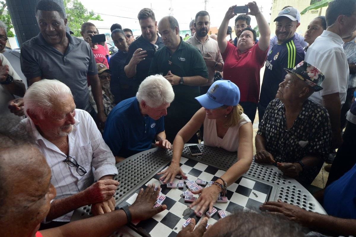 Clinton y Yulin