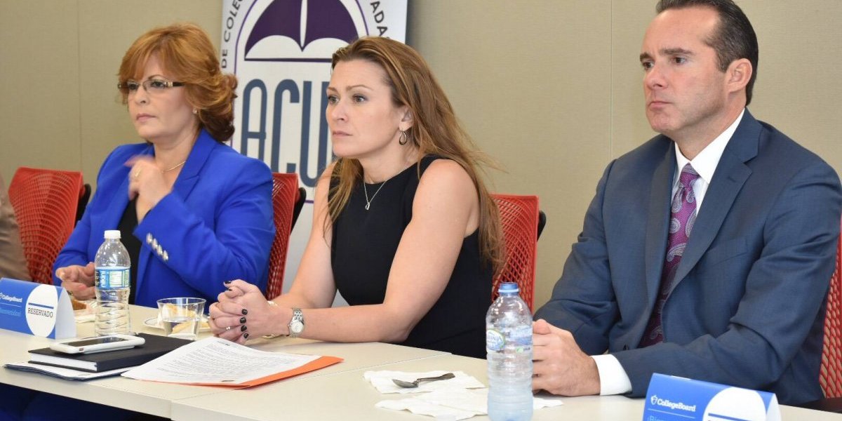 keleher se reúne con representantes college board y presidentes de
