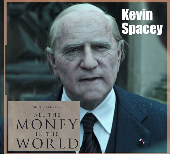 Kevin Spacey quedó fuera.