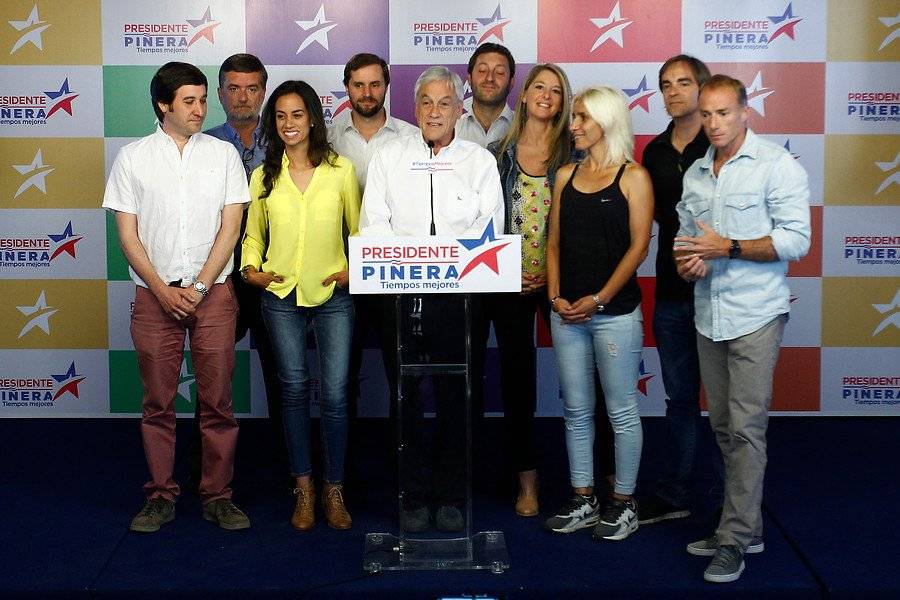 Piñera voceros sub 40