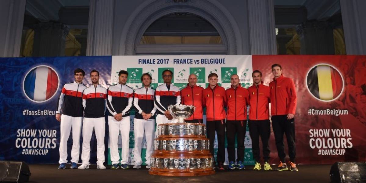 Copa Davis Francia y Bélgica van por la Ensaladera de Plata en una final emocionante