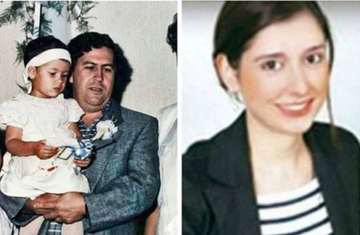 Manuela, la hija de Pablo Escobar