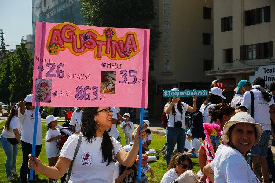 Marcha niños prematuros