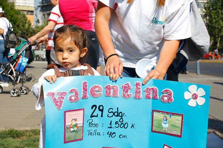 Marcha niños prematuros