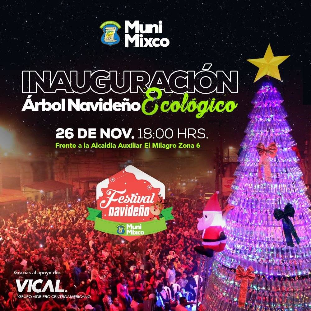 Árbol ecológico en Mixco