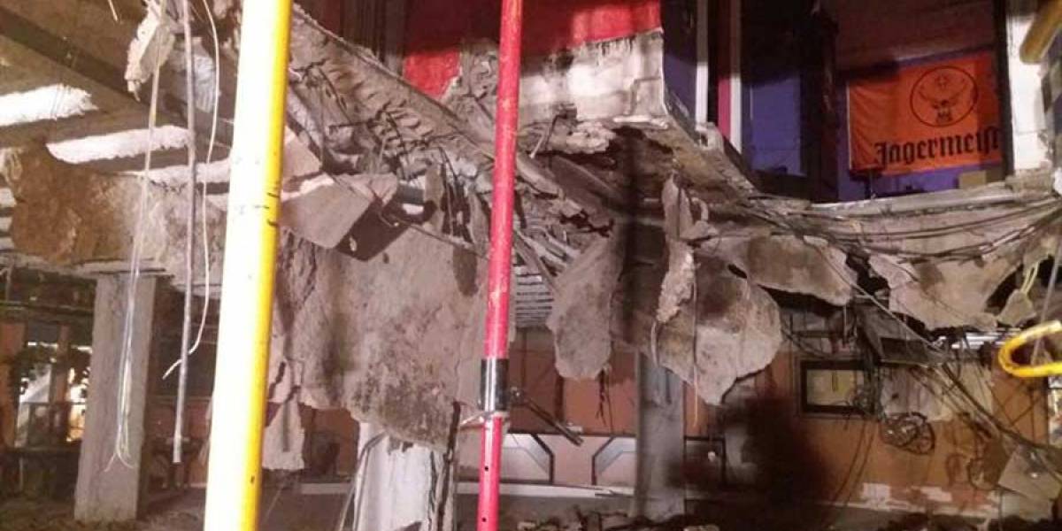 Derrumbe de piso en discoteca de España deja al menos 40 heridos Derrumbe de piso en discoteca de España deja al menos 40 heridos